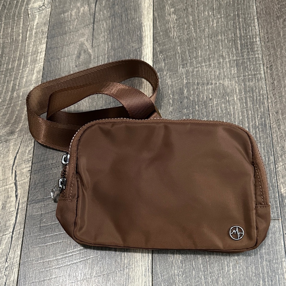 Pander Brown Crossbody Sling Bag